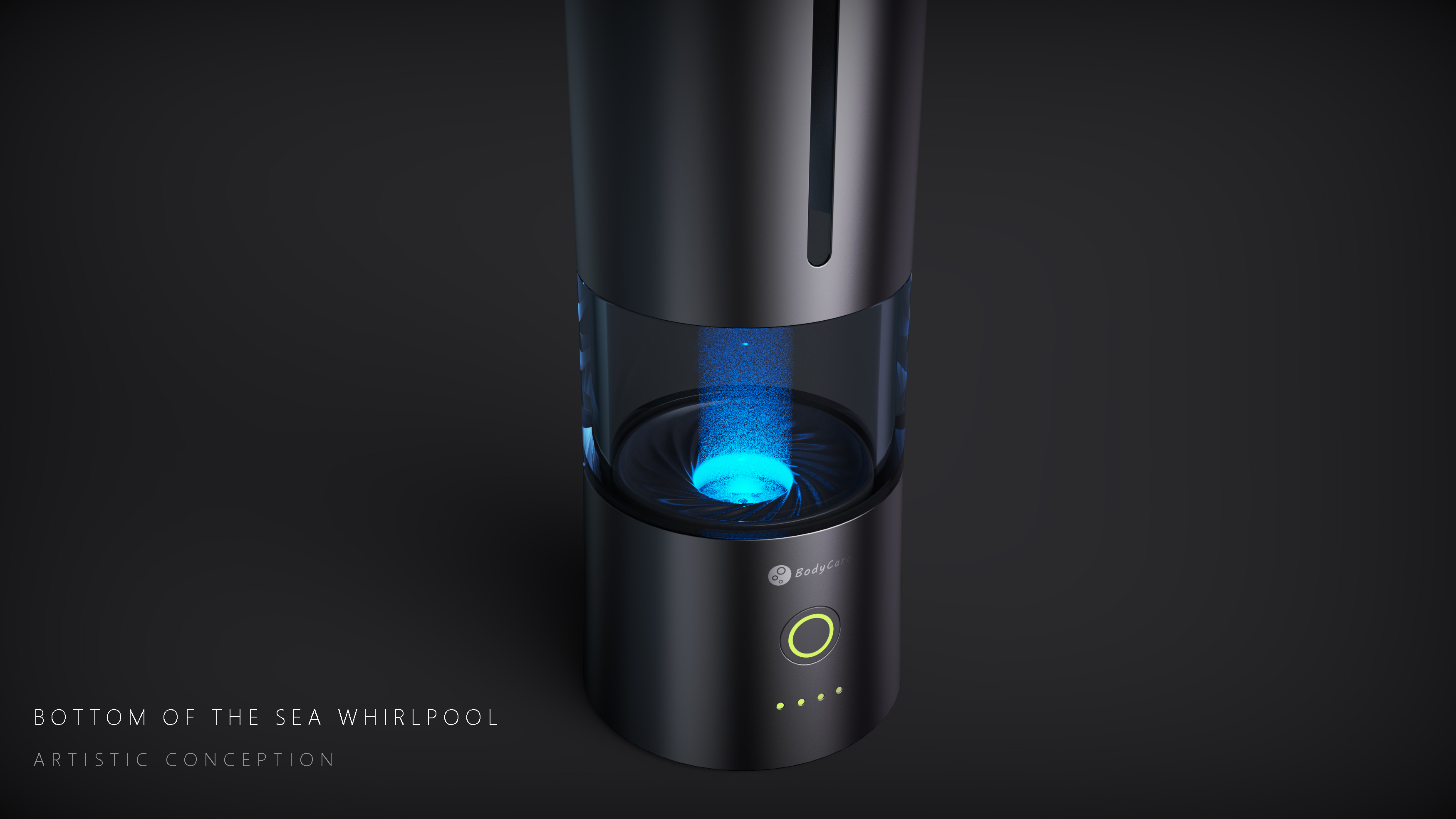 Intelligent water cup, minimalist technology, quality，