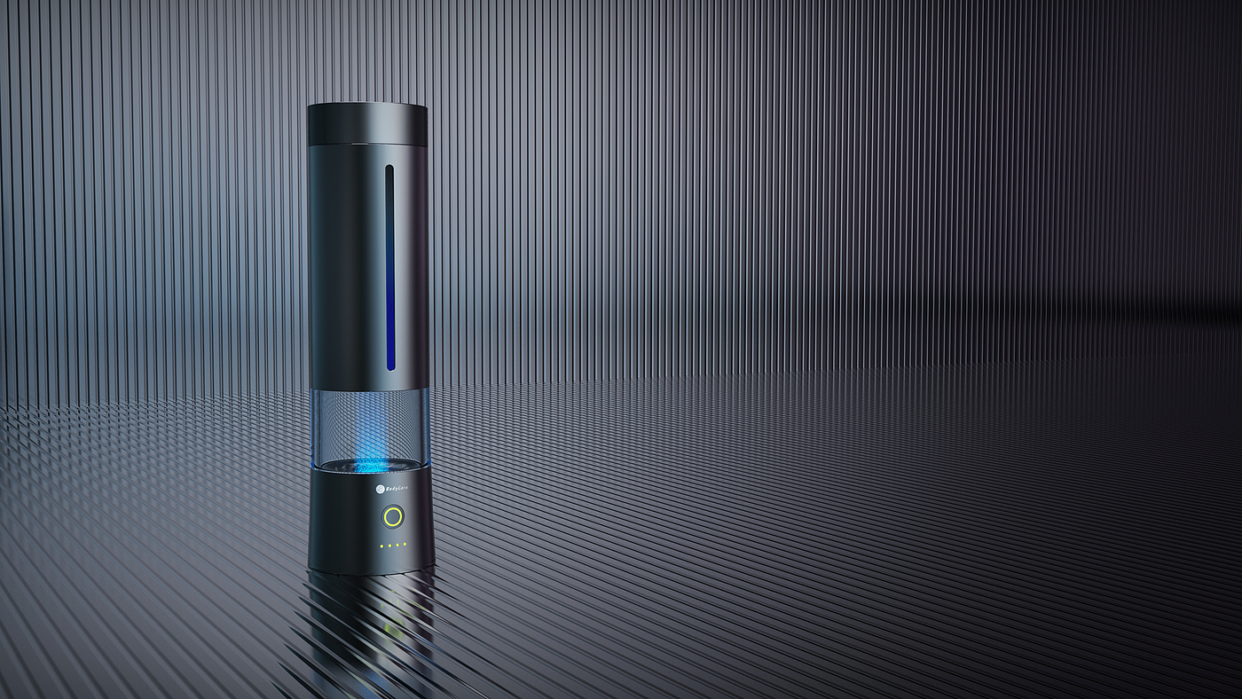 Intelligent water cup, minimalist technology, quality，