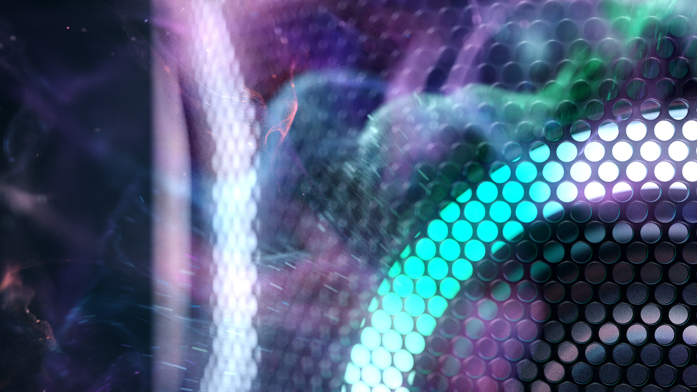 Image design，particle，speaker，