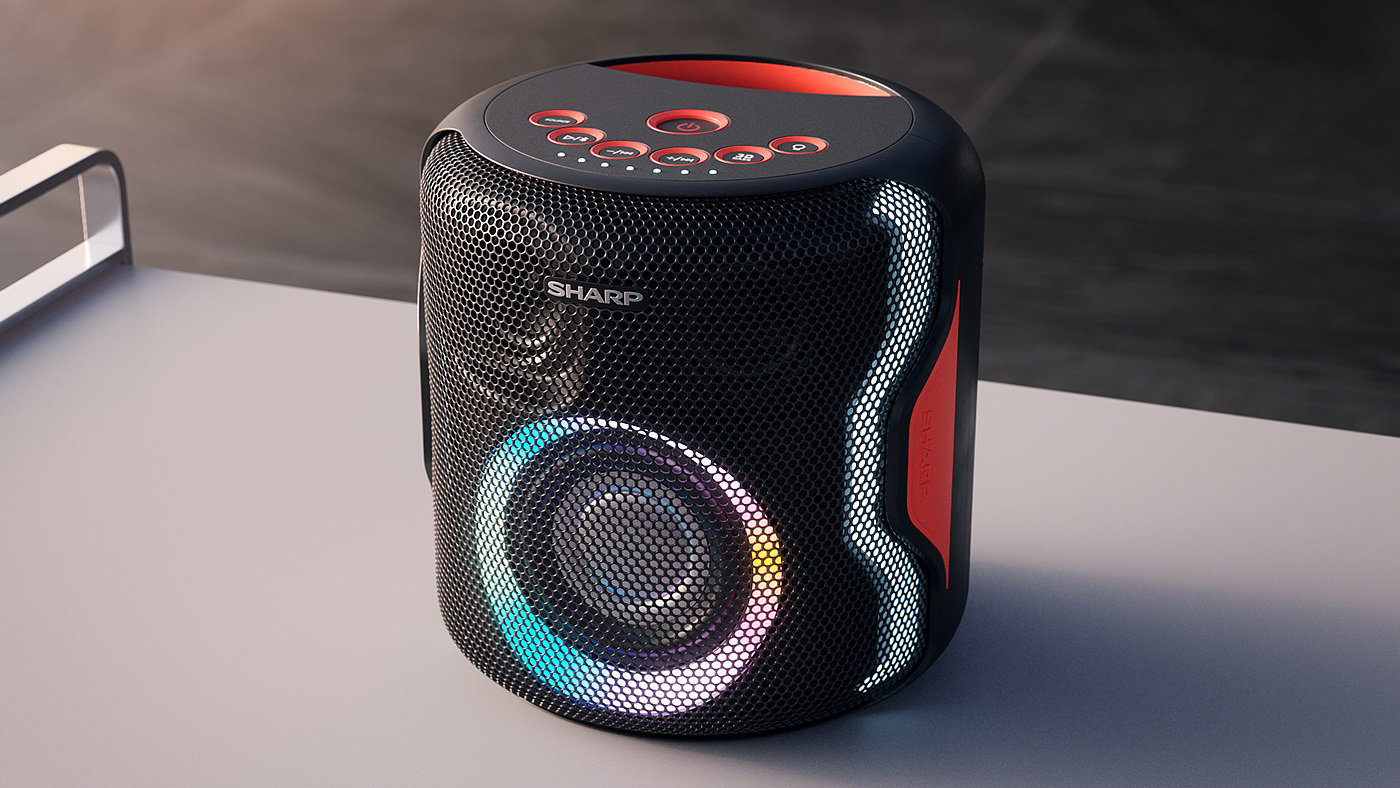 Image design，particle，speaker，