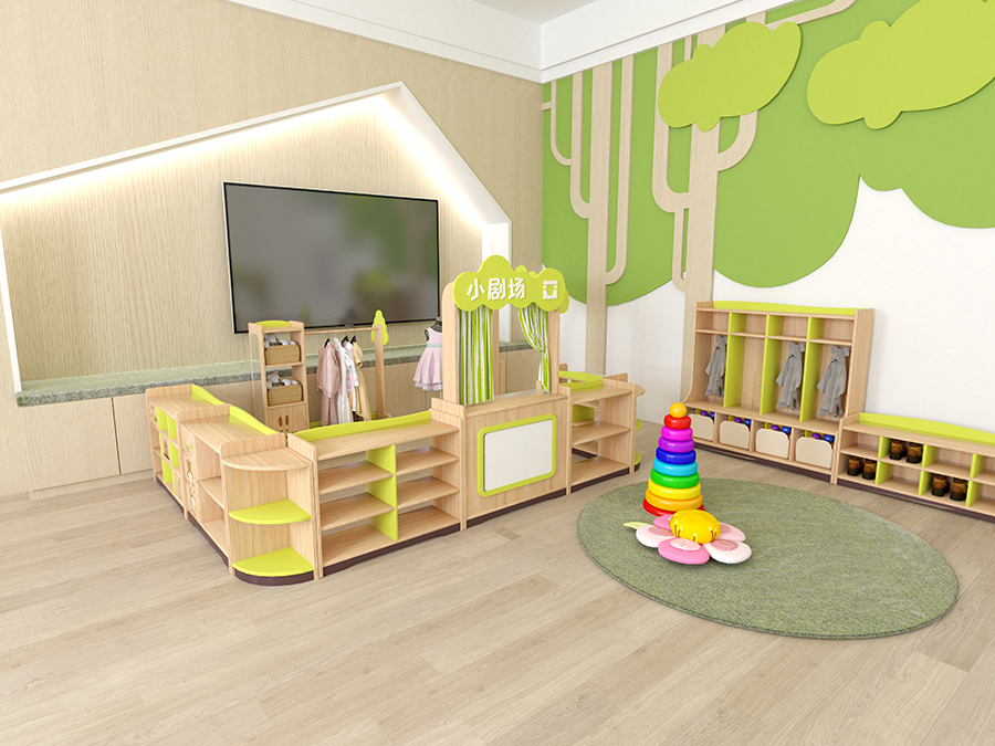 Kindergarten furniture，Kindergarten equipment，Children's furniture，Solid wood furniture，Solid wood Furniture Customization，
