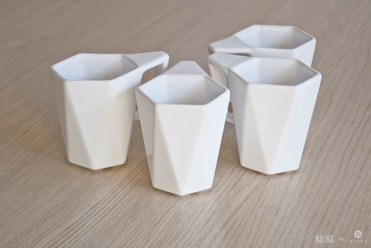Water cup，glass，ceramics，Modern style，inspiration，Architectural geometric modeling，Easy to clean，Angular shape，