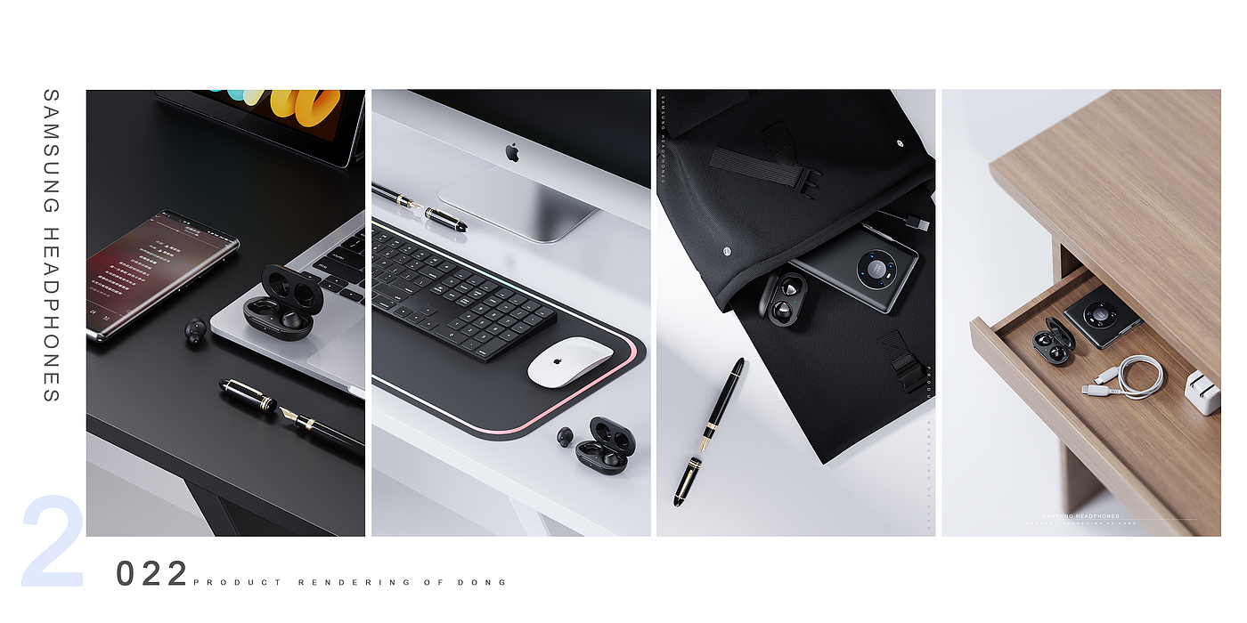 keyshot，ps，Render，product，headset，3c，three-dimensional，scene，