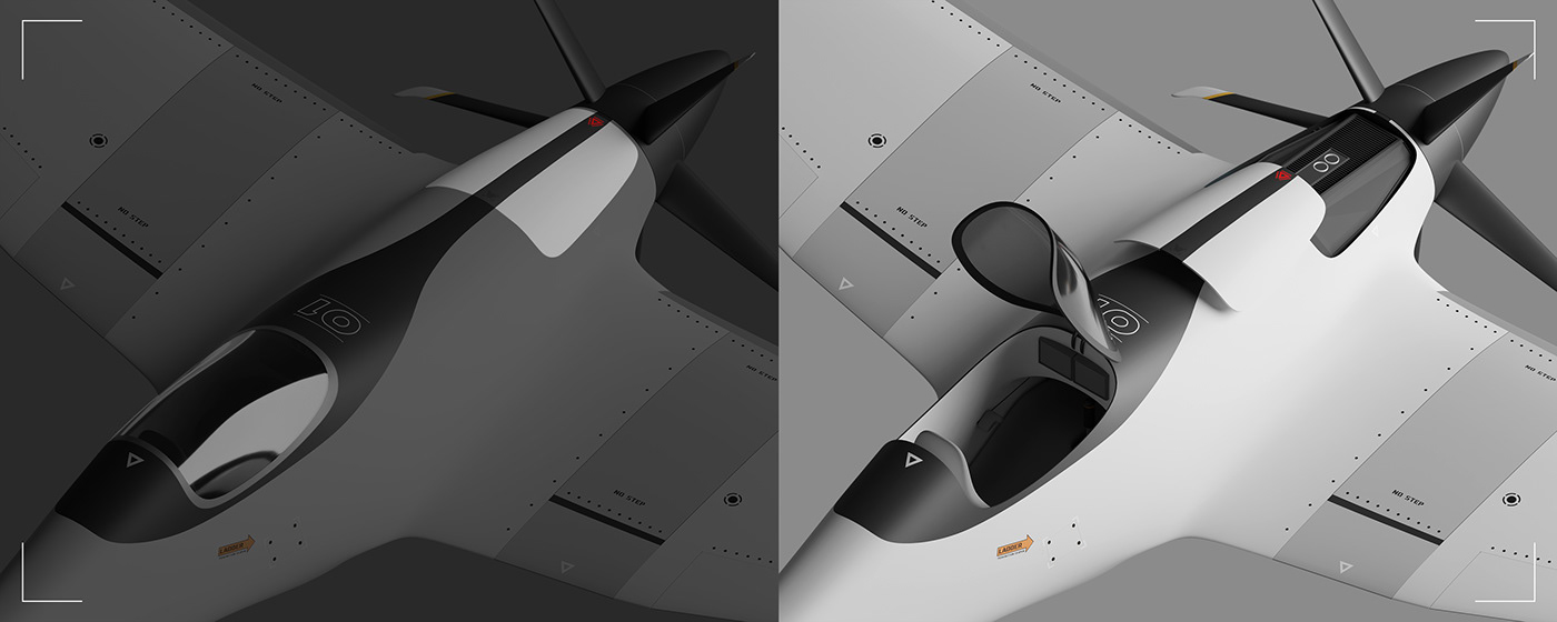 XP51，aircraft，Render，