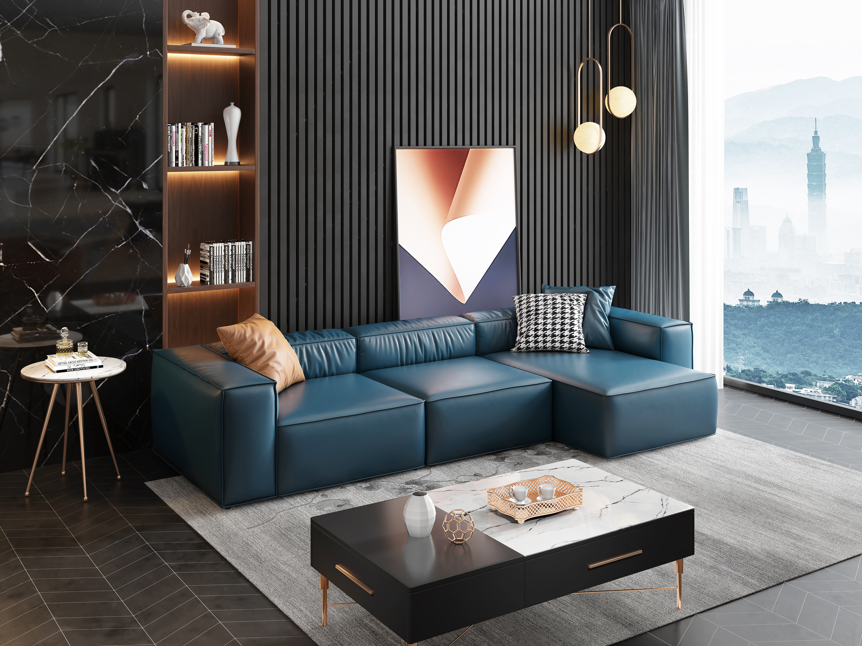 Sofa modeling and rendering animation tutorial，Furniture product design，Creative design，Design，designer，master，Antique Valley fragrance，product design，