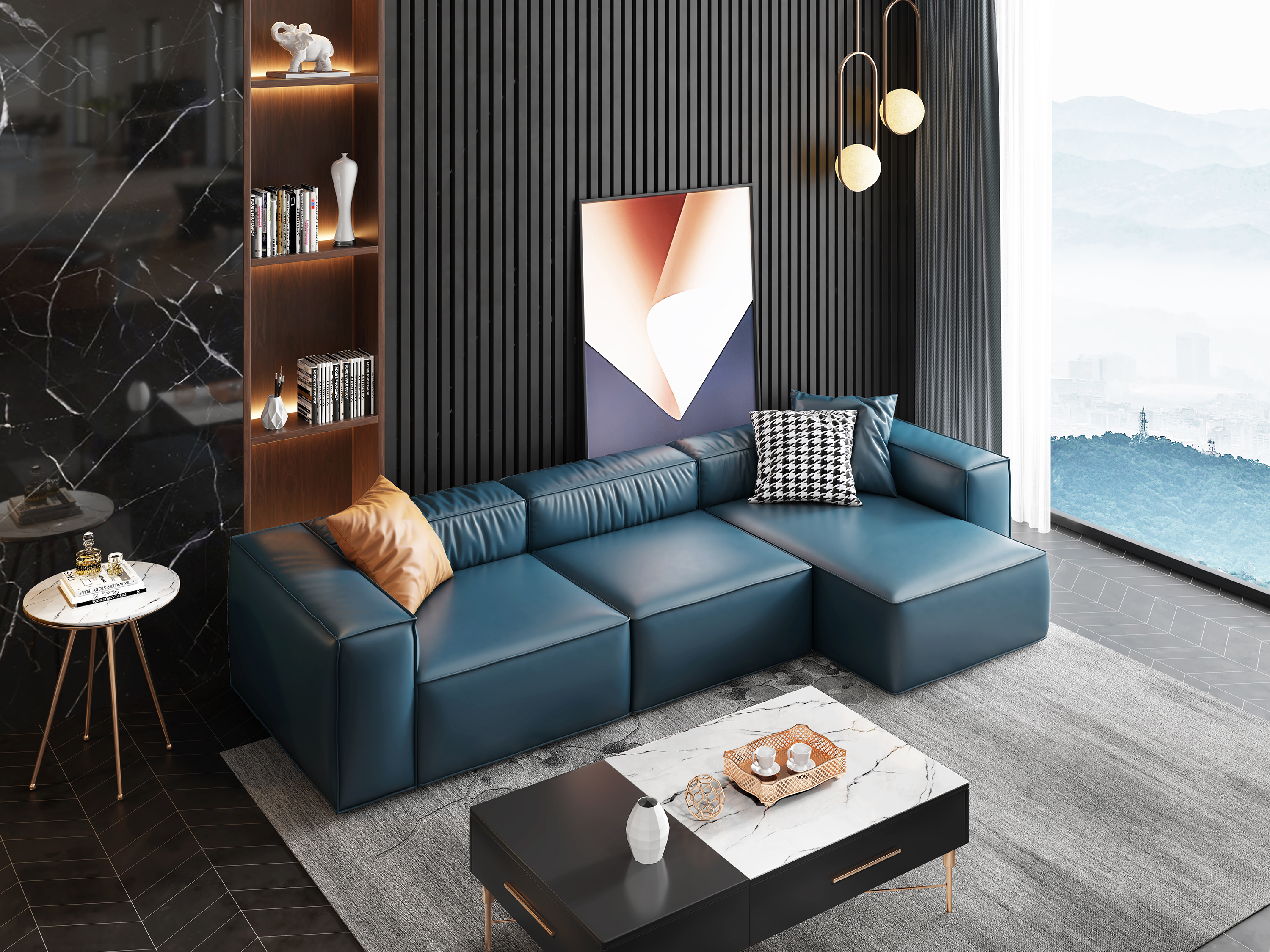 Sofa modeling and rendering animation tutorial，Furniture product design，Creative design，Design，designer，master，Antique Valley fragrance，product design，