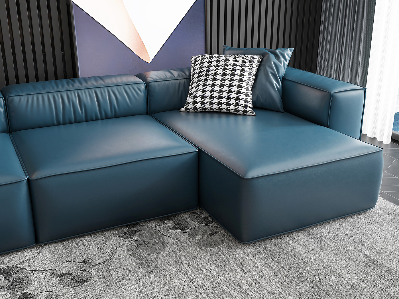 Sofa modeling and rendering animation tutorial，Furniture product design，Creative design，Design，designer，master，Antique Valley fragrance，product design，