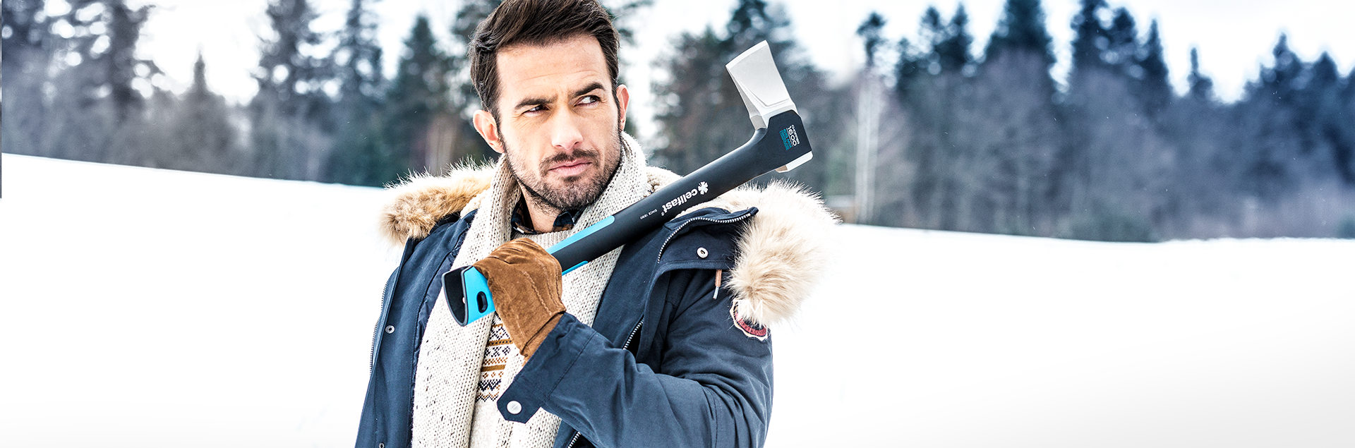 Metal，steel products，compound material，non-slip，suit，axe，2017if Award，Cellfast，