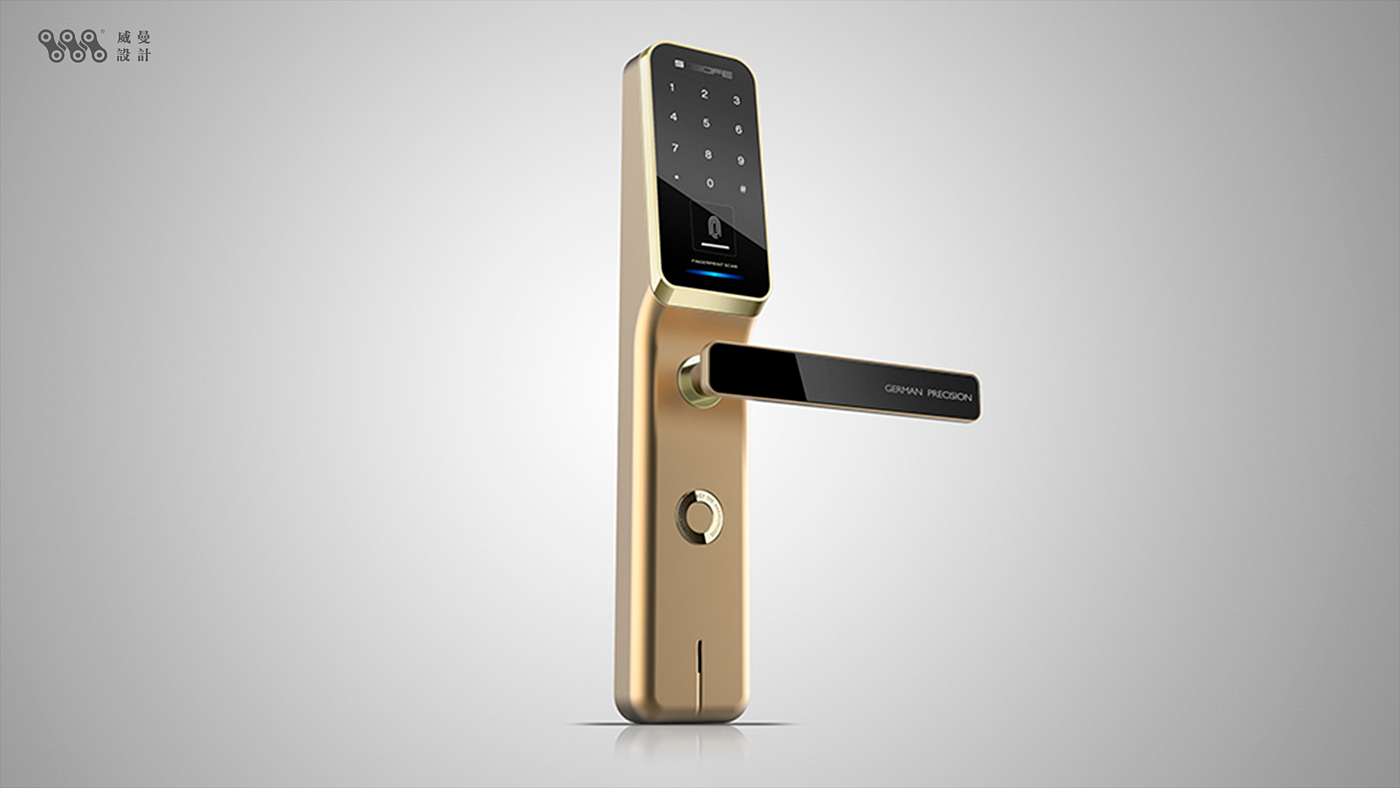 Intelligent fingerprint lock，