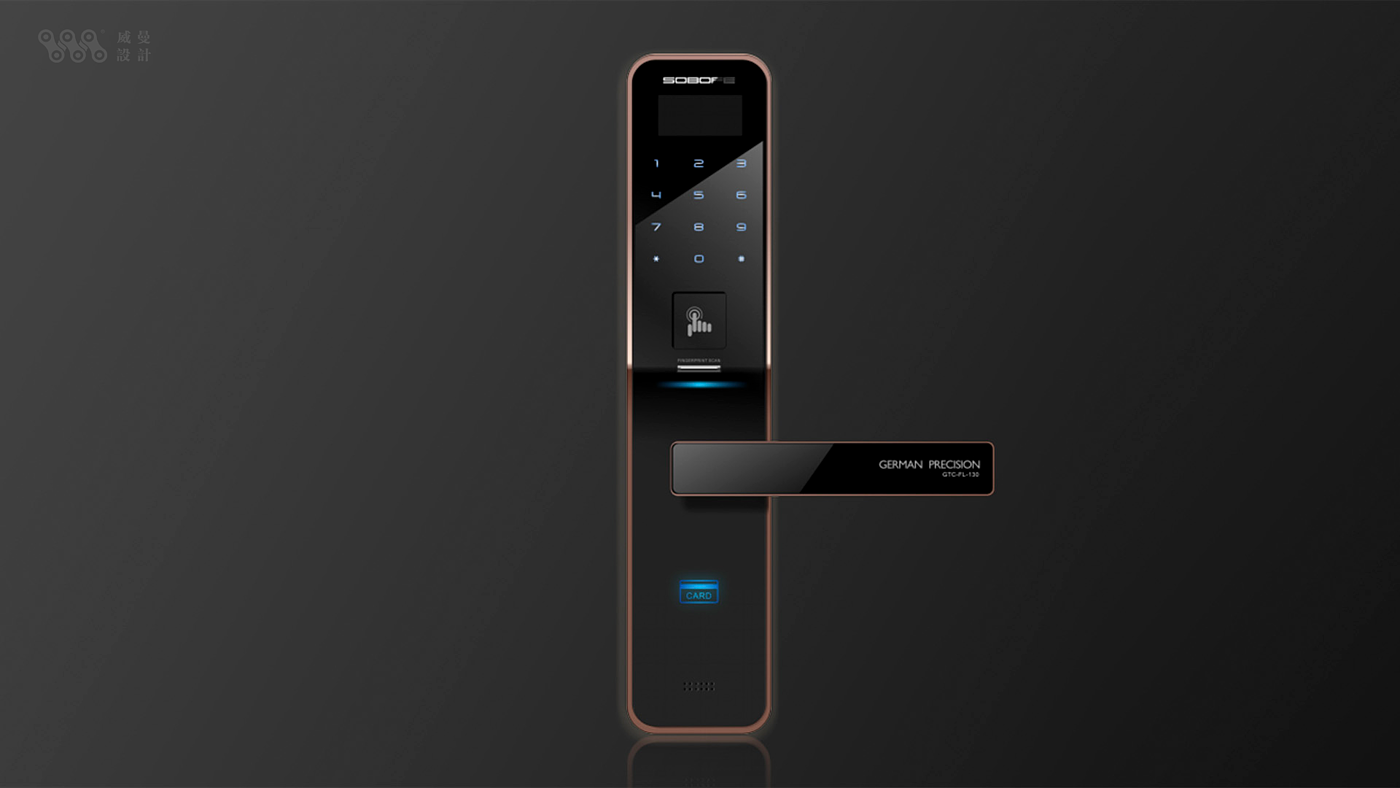 Intelligent fingerprint lock，