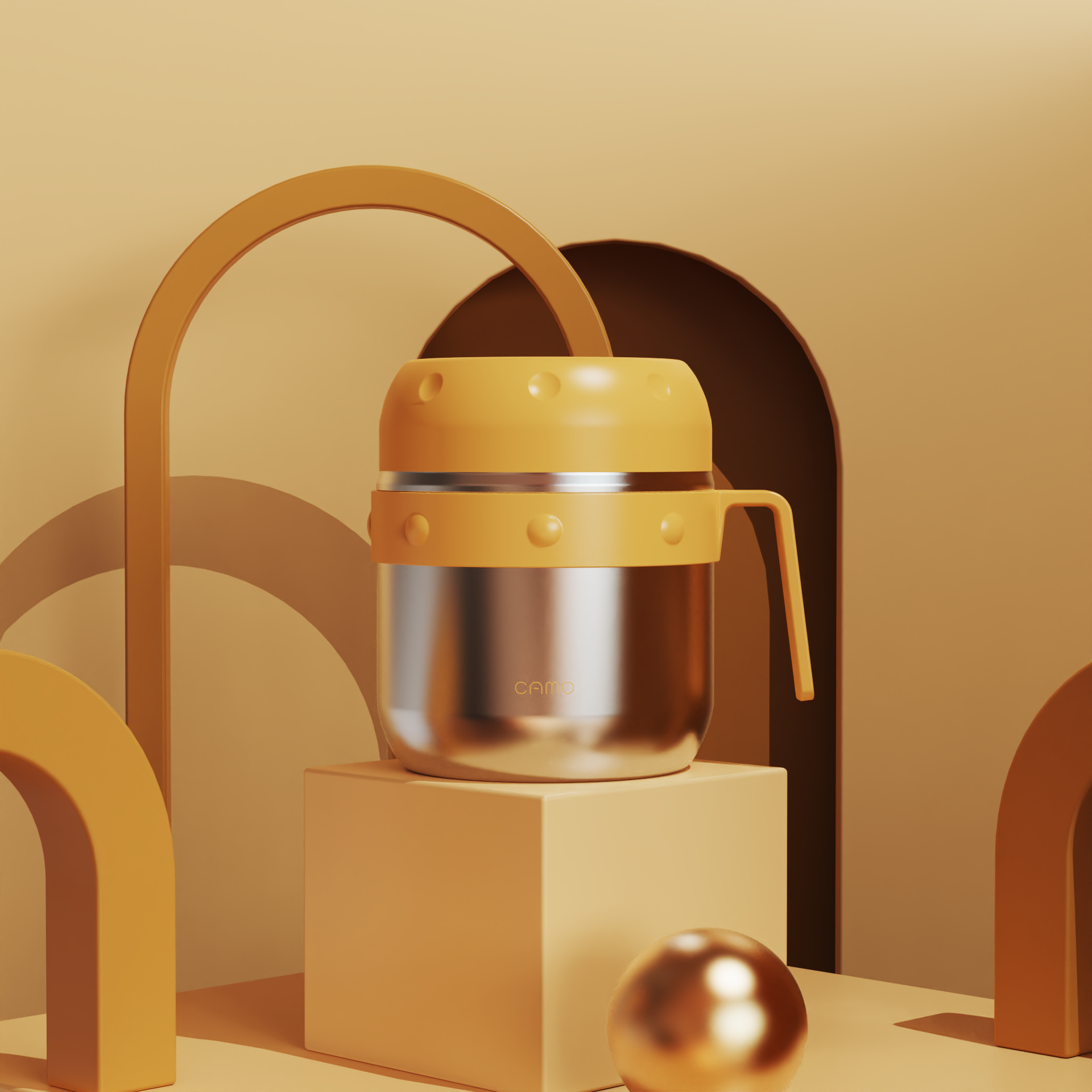 Lunch box，Stainless steel tableware，