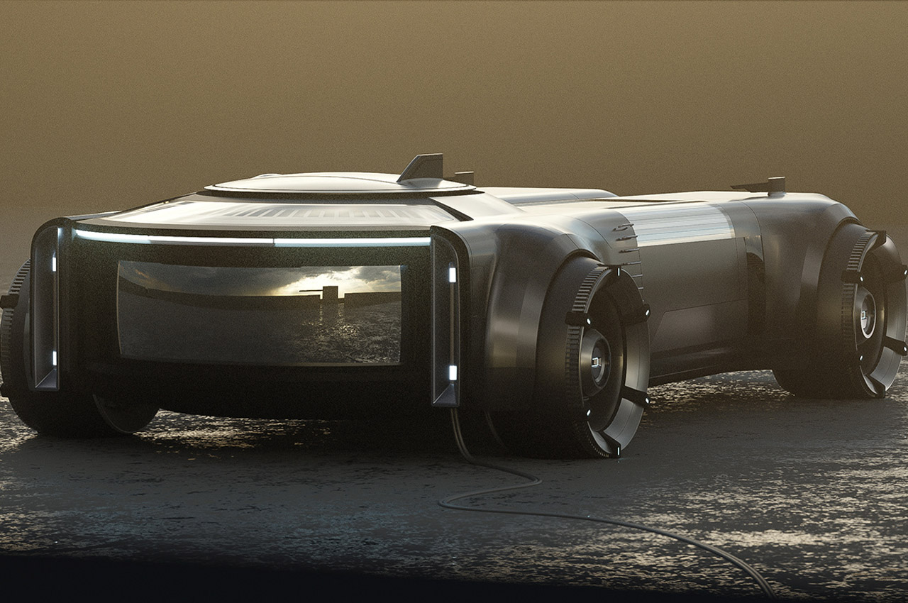 Land Rover，science fiction，Concept Car，