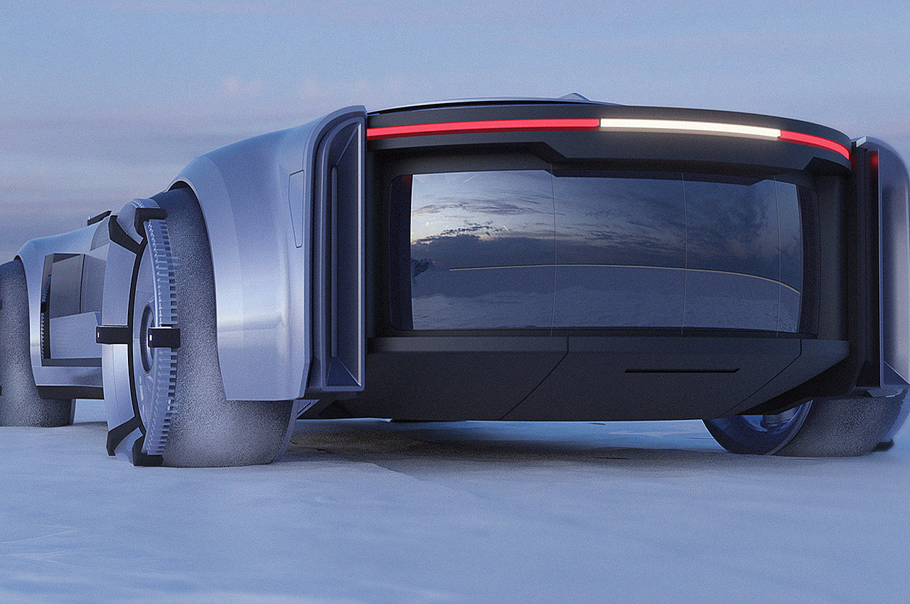 Land Rover，science fiction，Concept Car，