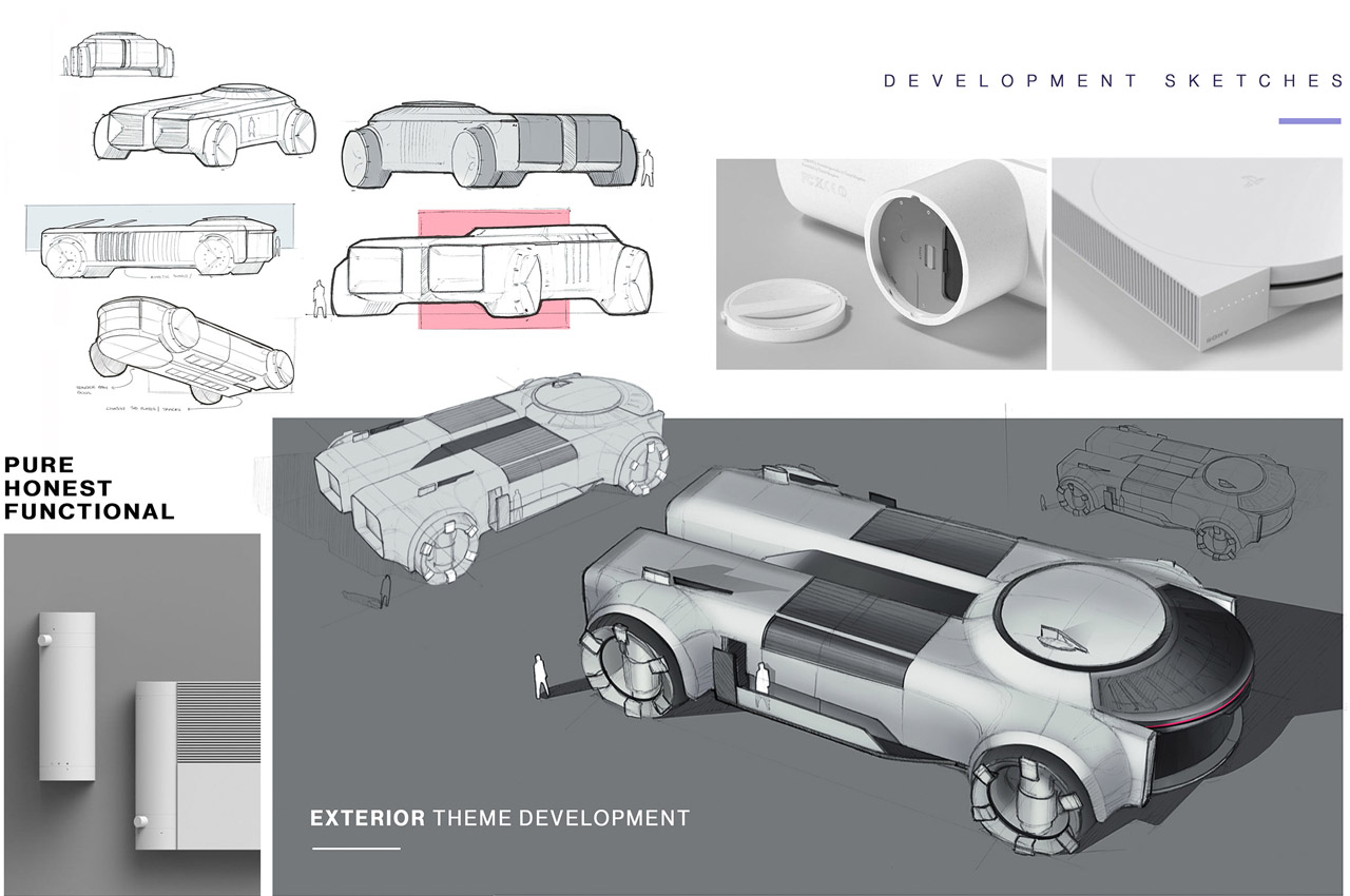 Land Rover，science fiction，Concept Car，