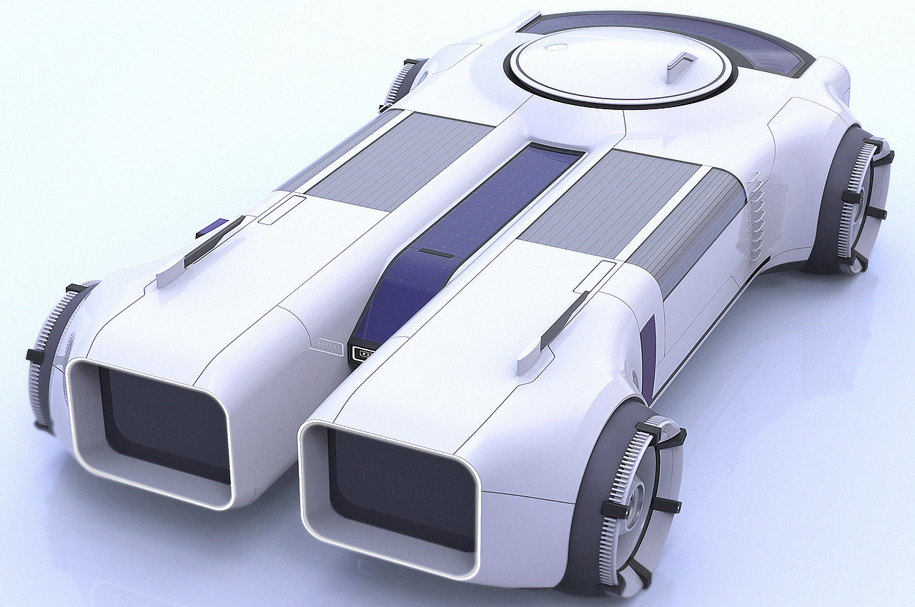 Land Rover，science fiction，Concept Car，