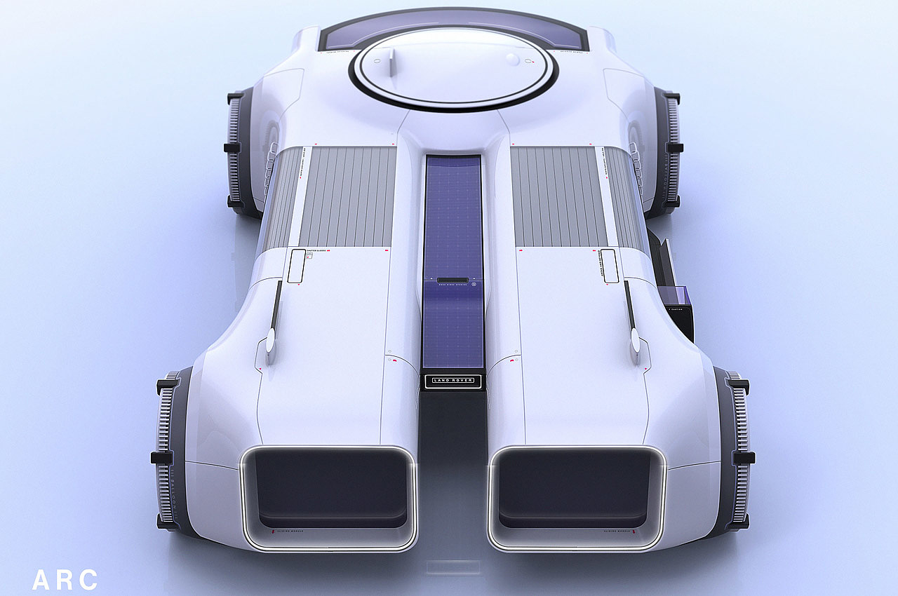 Land Rover，science fiction，Concept Car，