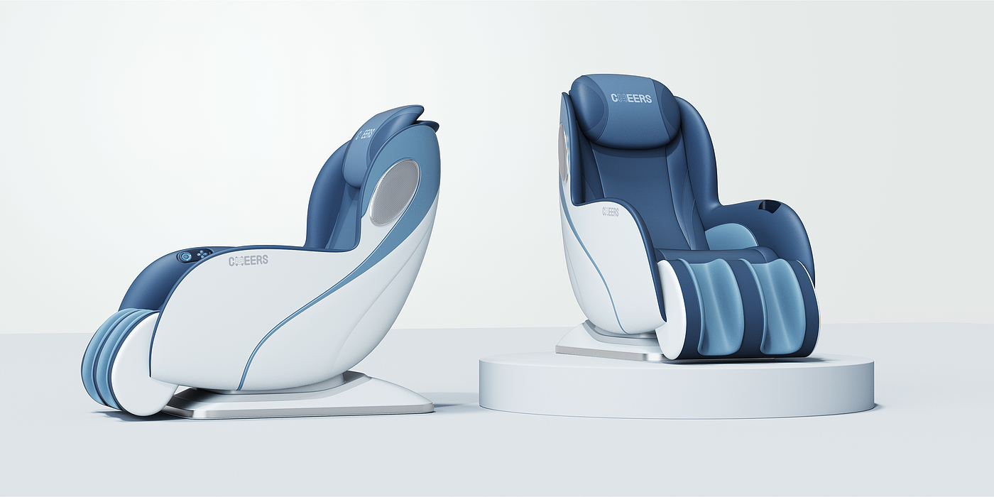 User Research，market analysis，Trend Research，User experience analysis，Product definition，Appearance design，Massage chair，