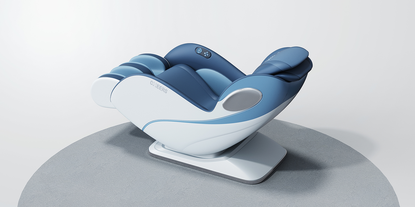 User Research，market analysis，Trend Research，User experience analysis，Product definition，Appearance design，Massage chair，