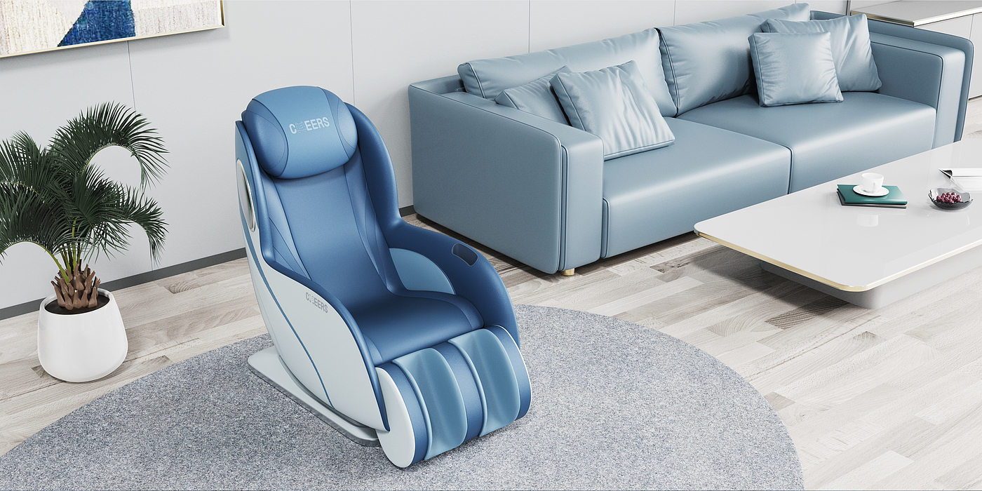 User Research，market analysis，Trend Research，User experience analysis，Product definition，Appearance design，Massage chair，