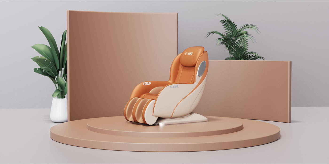 User Research，market analysis，Trend Research，User experience analysis，Product definition，Appearance design，Massage chair，