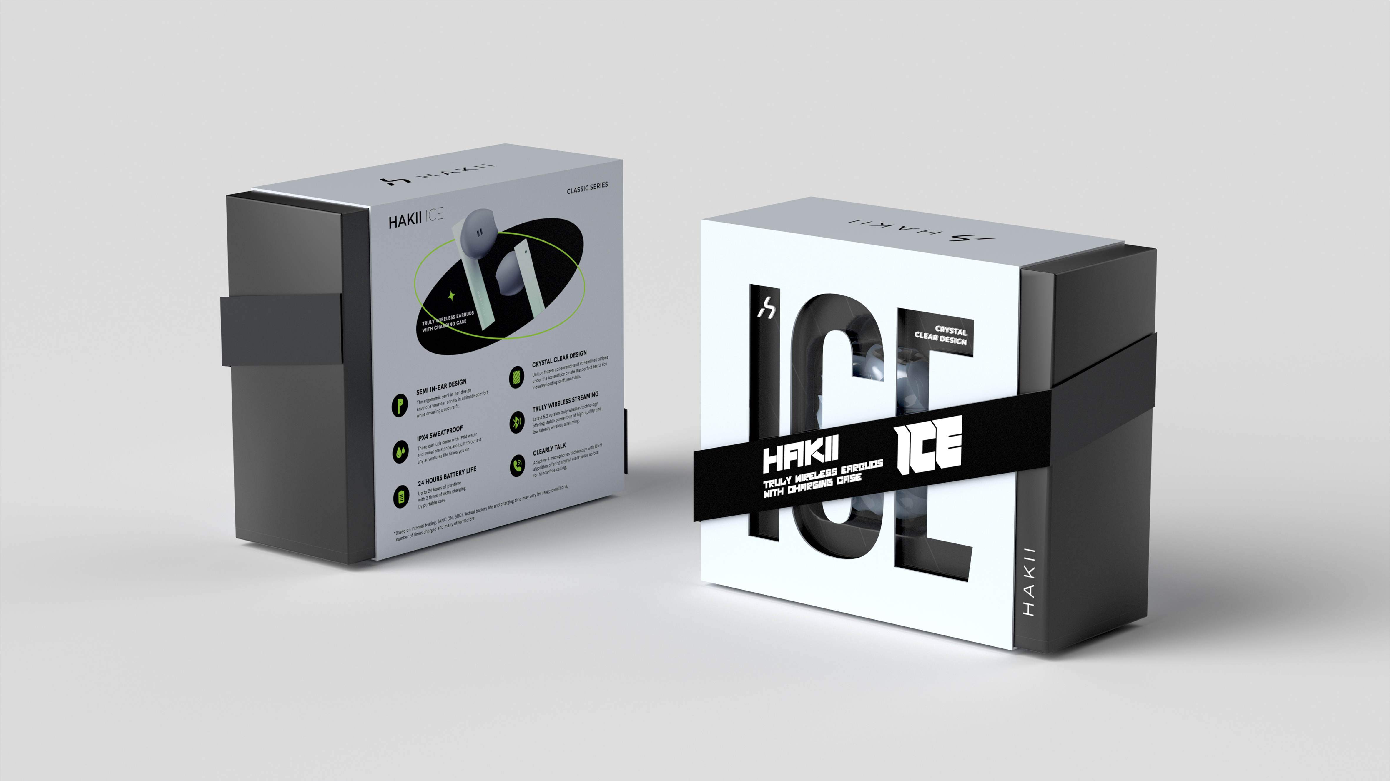 tws，headset，product design，industrial design，id，Bicolor，