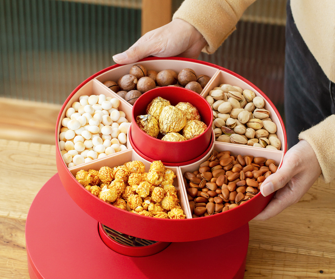 Household daily use，Dry fruit storage box，