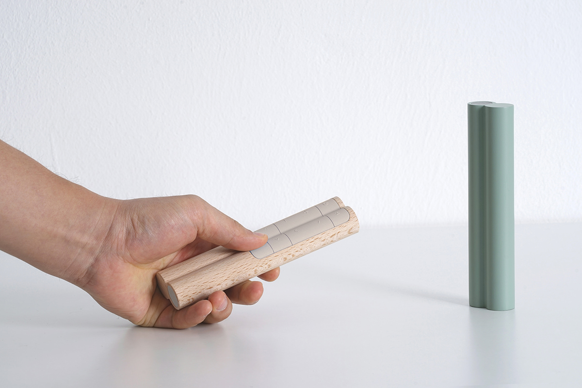 Remote control，Round bar，invisible，