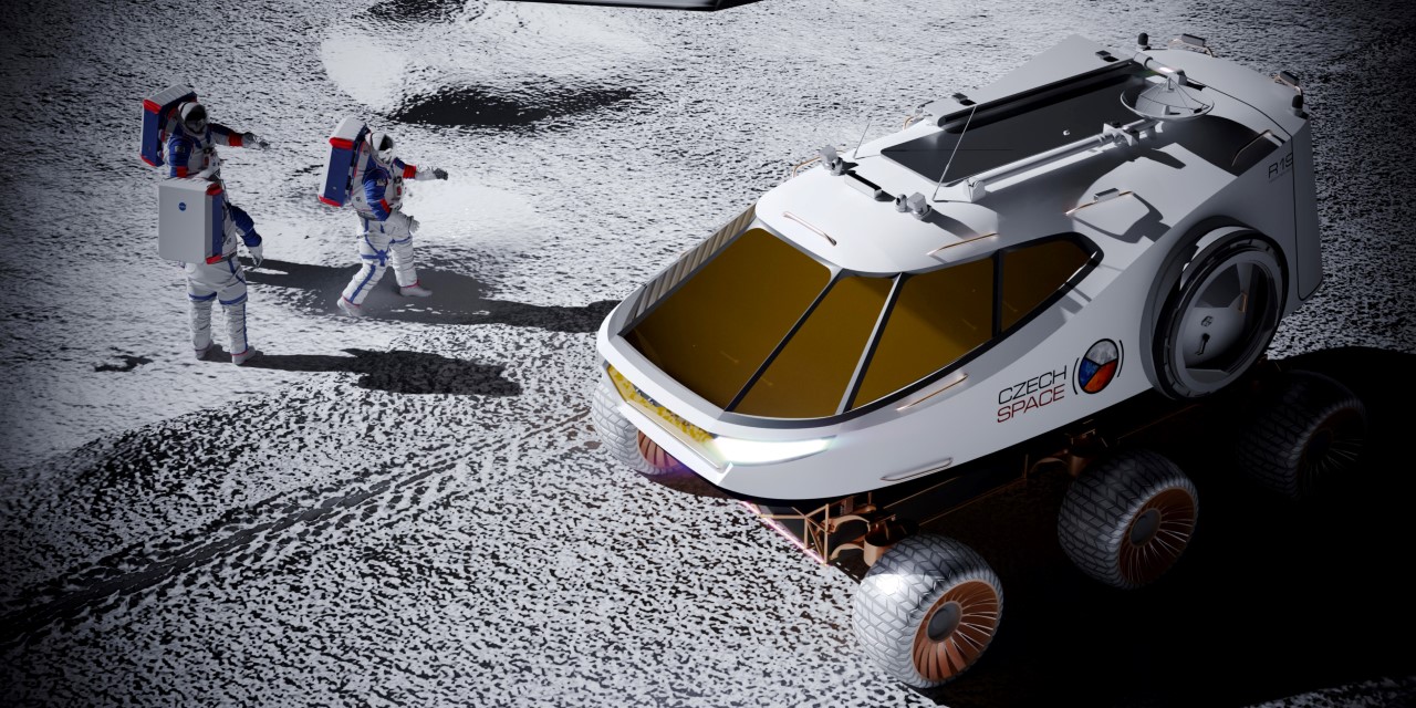 Lunar base，Metaverse lunar base，Mars rover，