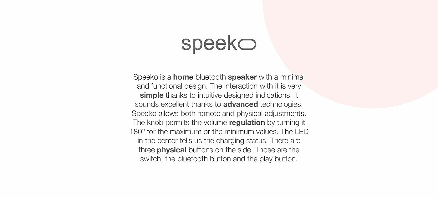 SpeekO，扬声器，音箱，概念设计，