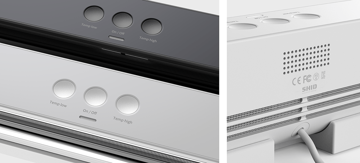 Blow bar，Computer accessories，small home appliances，originality，Desktop heater，