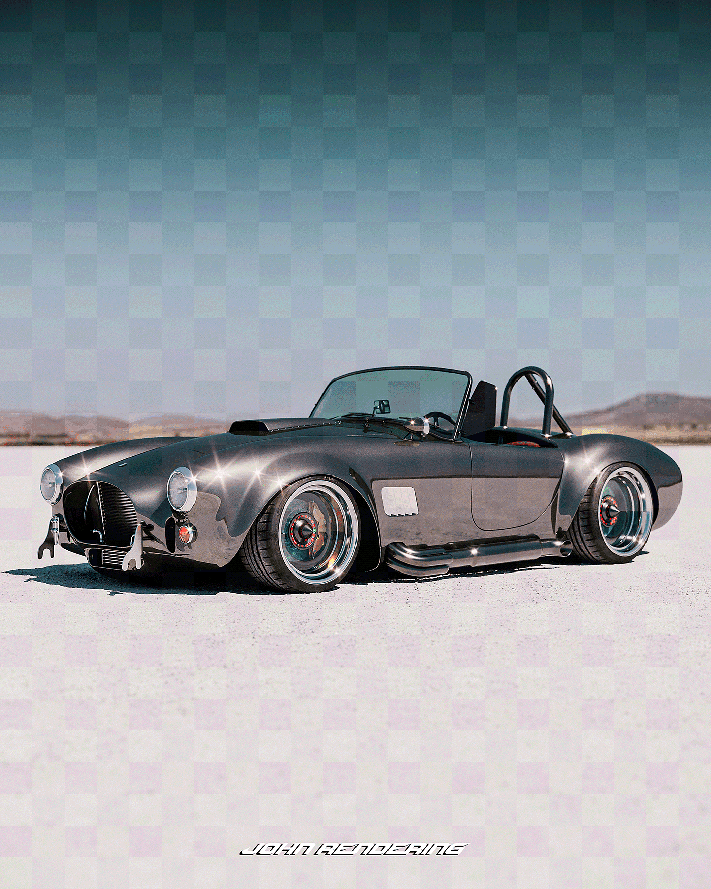 Shelby Cobra 427，Acrylic wheel，