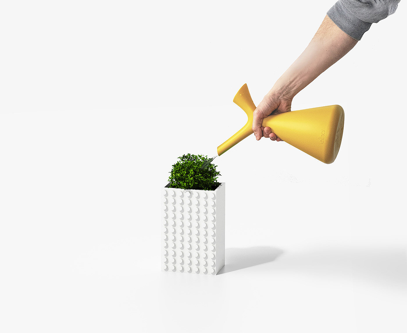 Lego，Botany，indoor，assemble，vase，