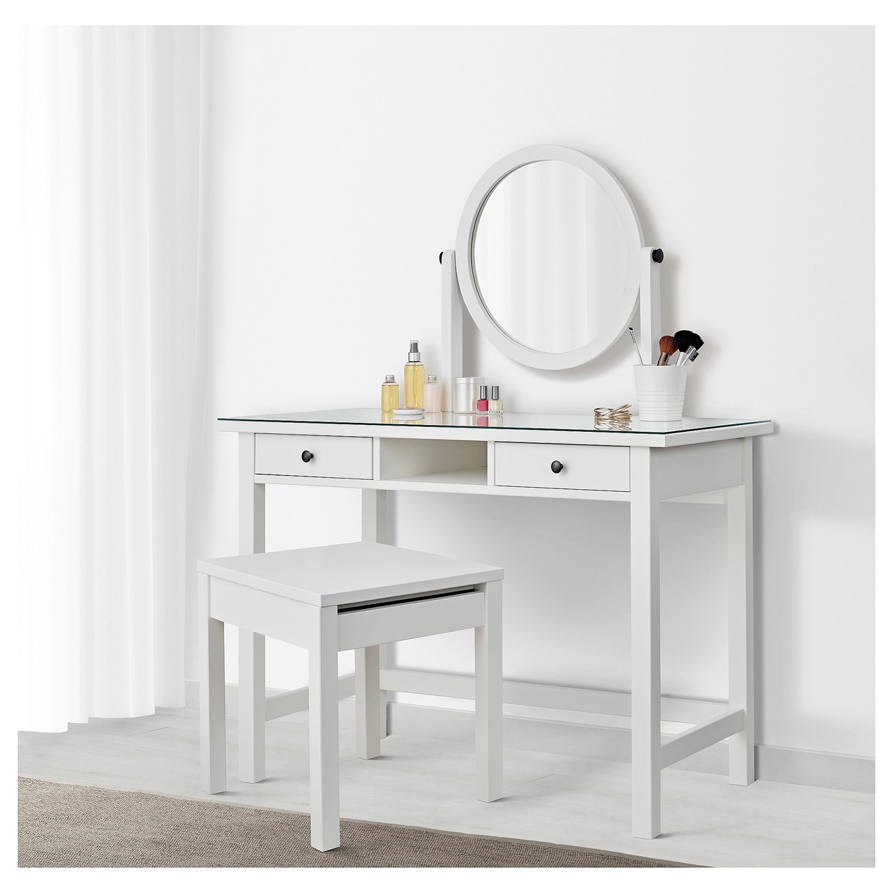 宜家汉尼斯带镜梳妆台ikea Hemnes 503 931 61 普象网 宜家汉尼斯带镜梳妆台ikea Hemnes 503 931 61 普象网