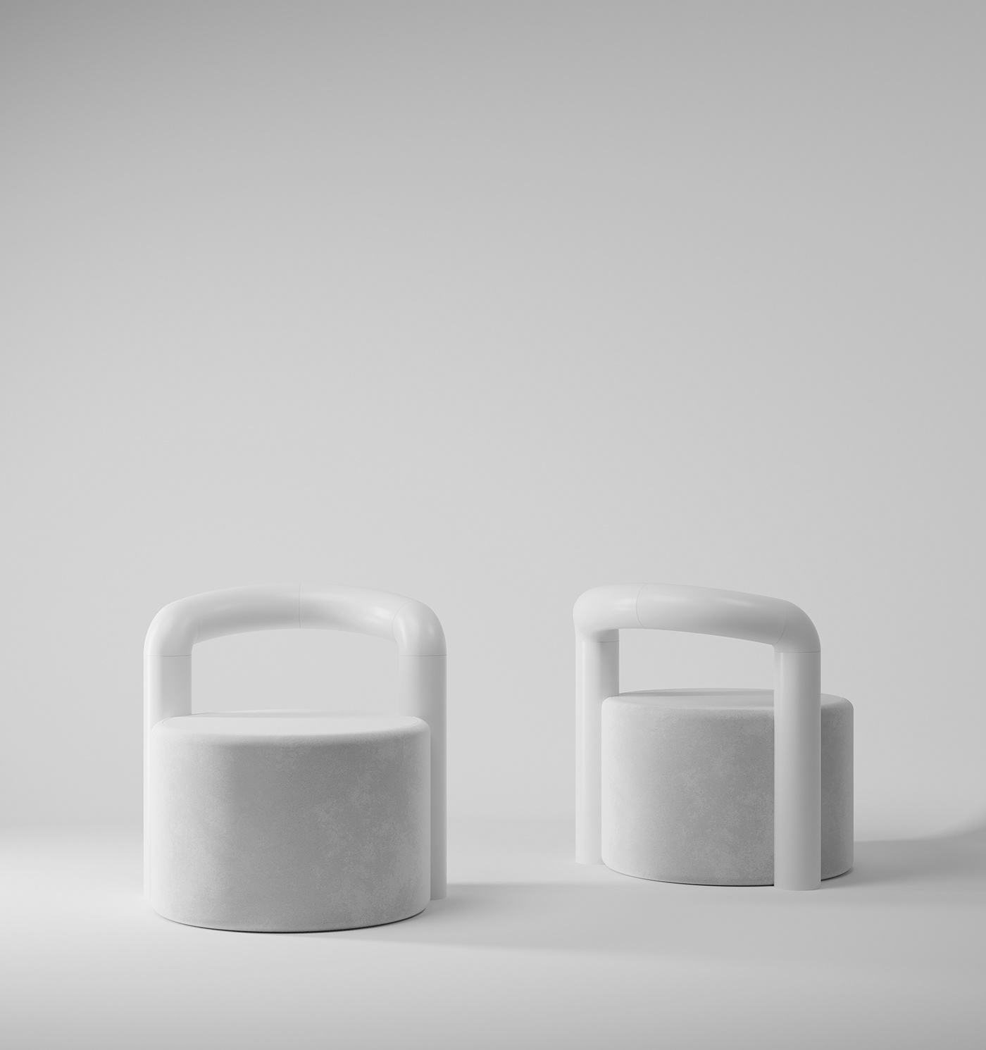 chair，white，Minimalism，concept，furniture，