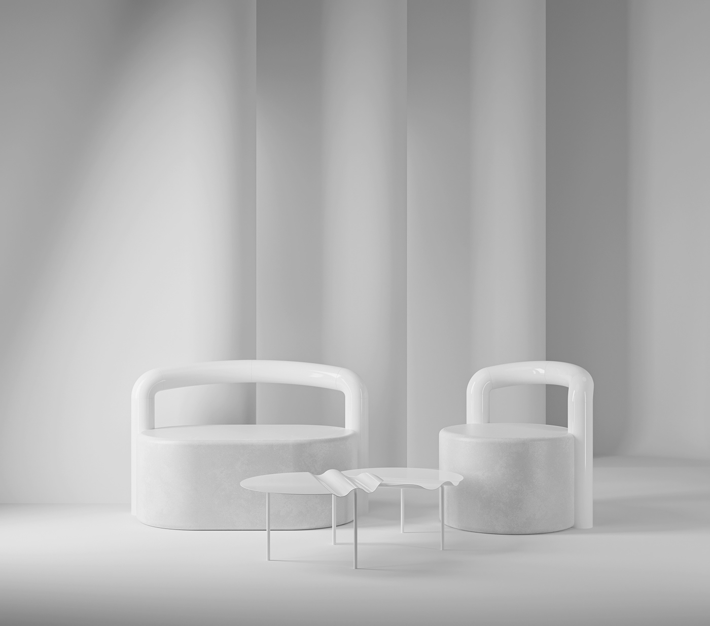 chair，white，Minimalism，concept，furniture，