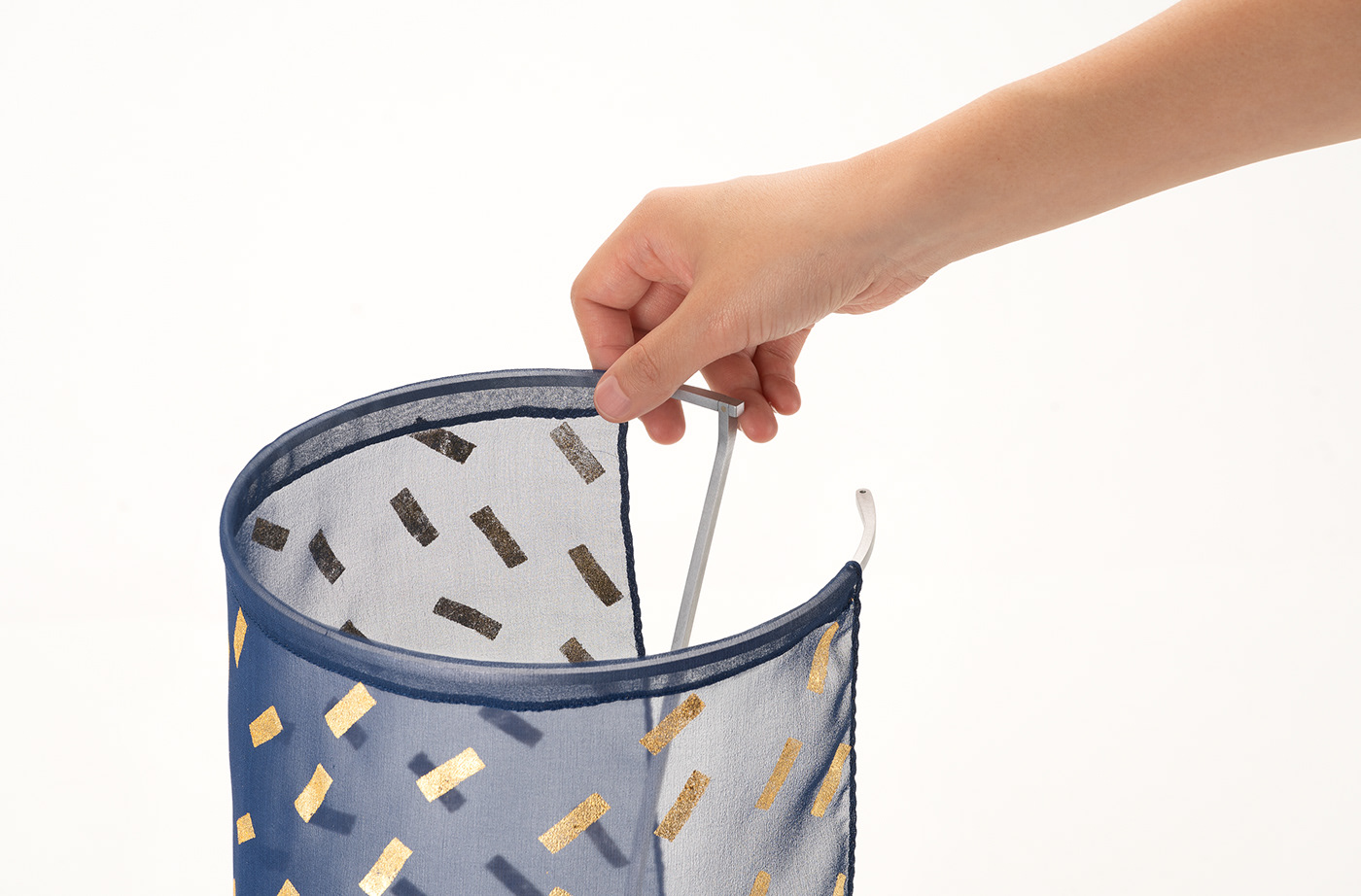 vase，Art，Gold foil，silk，