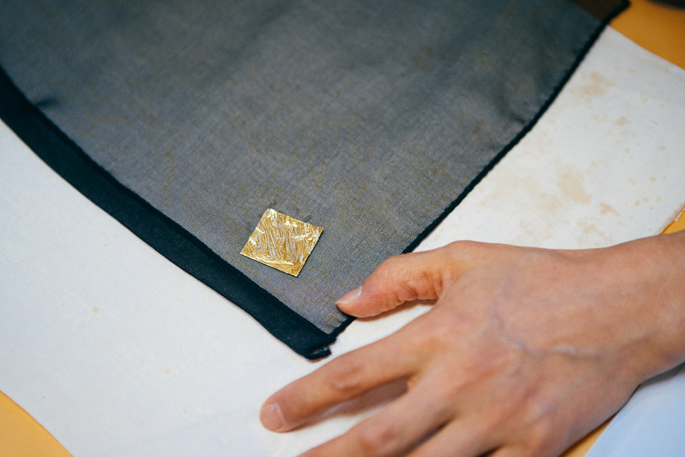 vase，Art，Gold foil，silk，