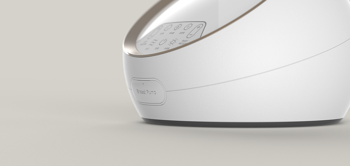 Breast pump，Simplicity，white，practical，