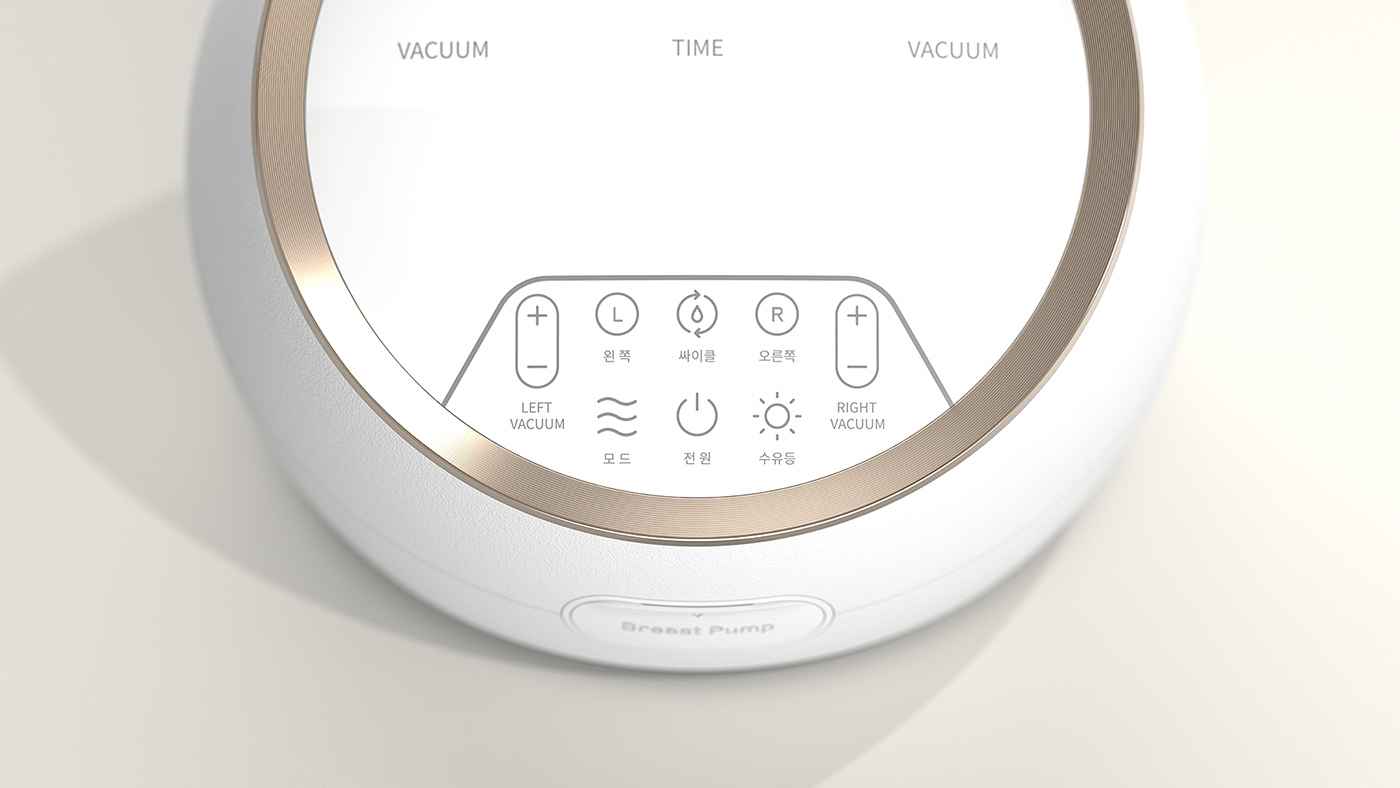 Breast pump，Simplicity，white，practical，