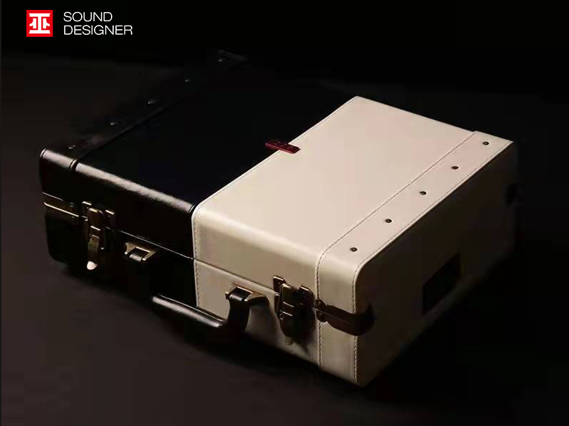 Black glue machine，Suitcase type vinyl record player，Integrated record player，