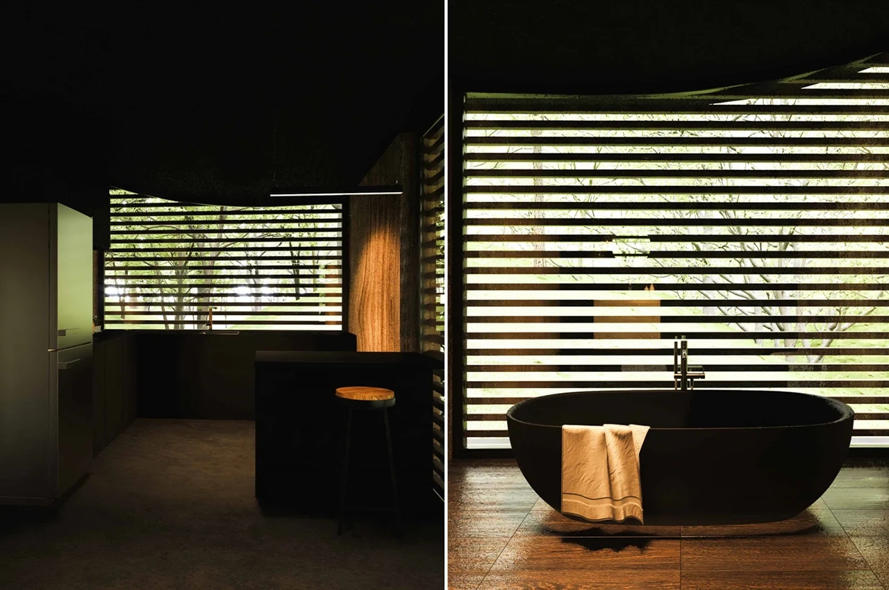 Hobbit style，Milad Eshtiyaghi，Forest House ，Architecture，