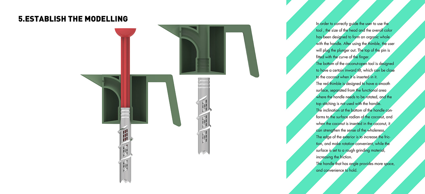 kettle，Coconut opener，diet，tool，Design，