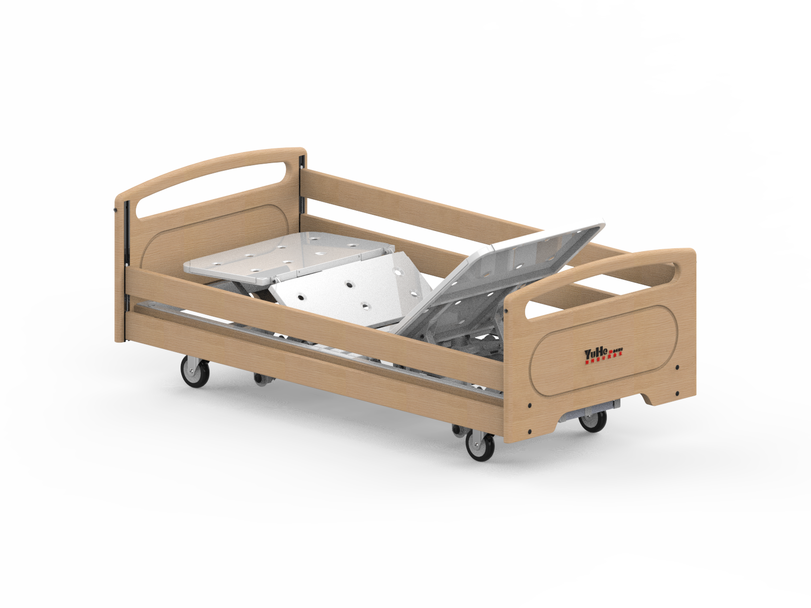 Design of Yuhe electric bed，Yu He design，Design of Yuhe medical bed，Electric nursing bed，