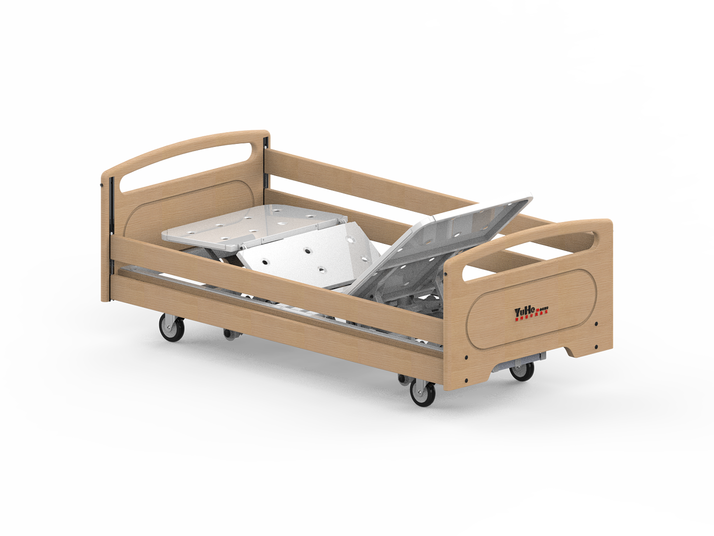 Design of Yuhe electric bed，Yu He design，Design of Yuhe medical bed，Electric nursing bed，