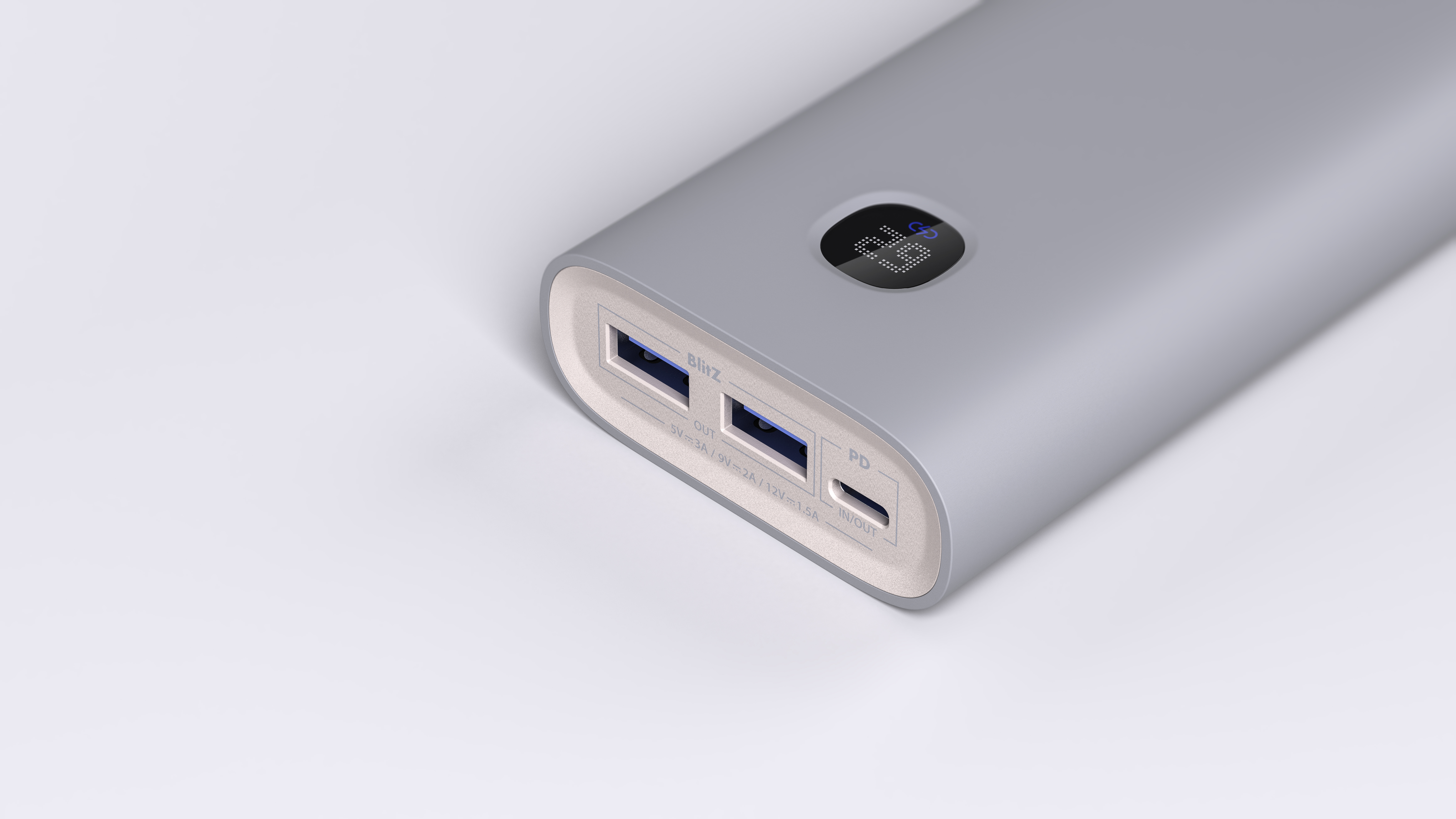 portable source，portable battery，industrial design，Simplicity，electronic product，cmf，Digital display，product design，