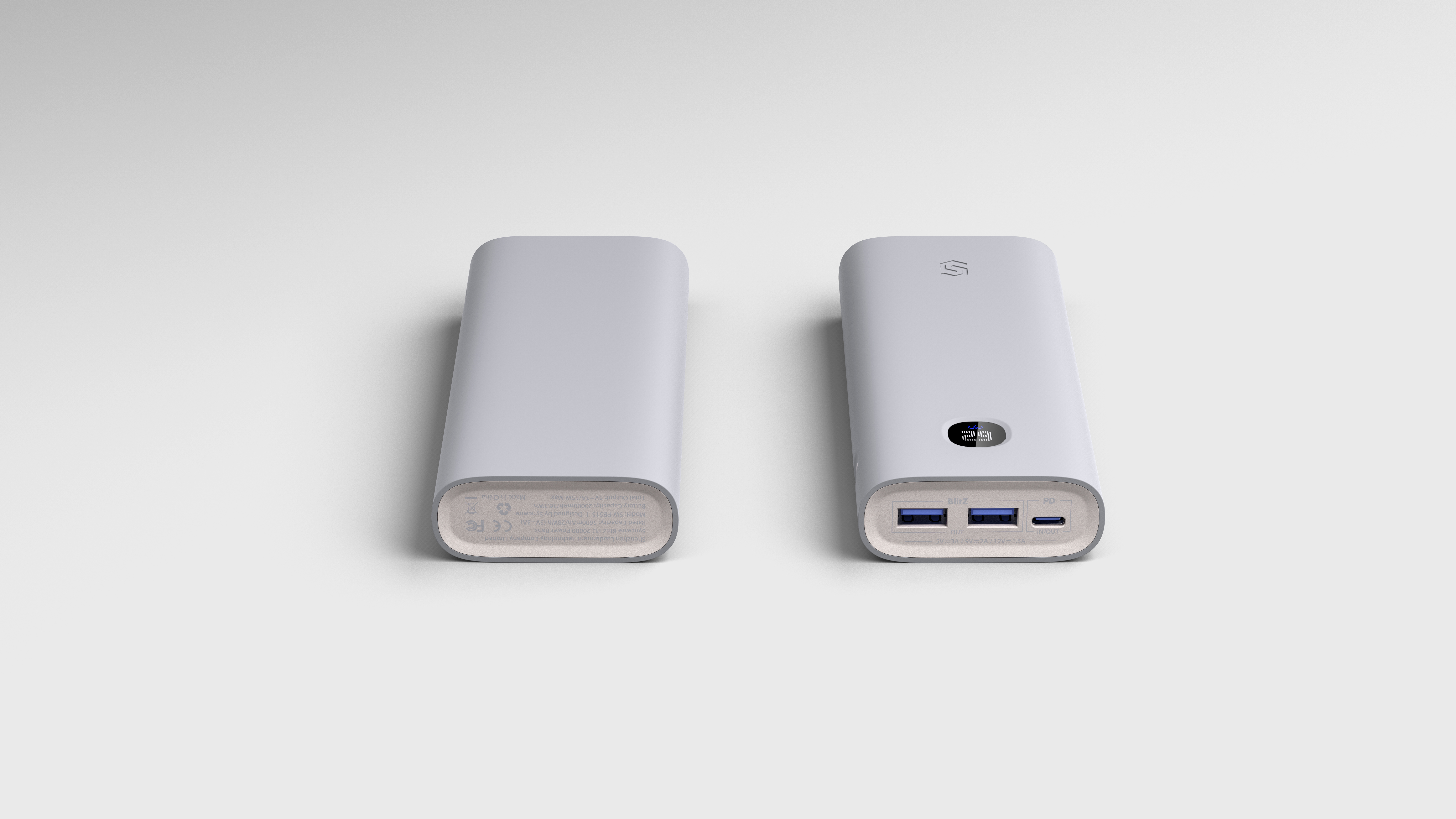 portable source，portable battery，industrial design，Simplicity，electronic product，cmf，Digital display，product design，