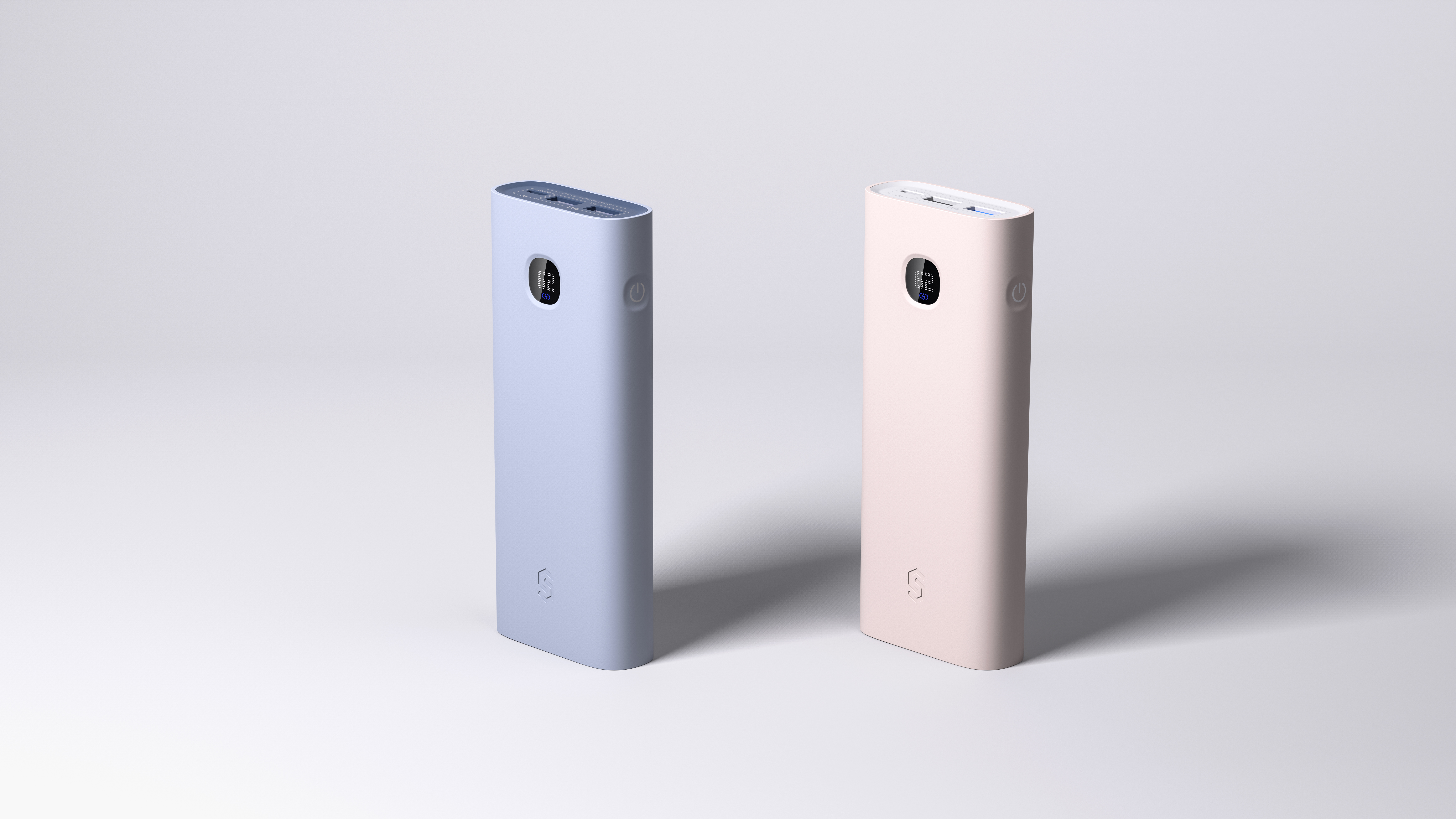 portable source，portable battery，industrial design，Simplicity，electronic product，cmf，Digital display，product design，