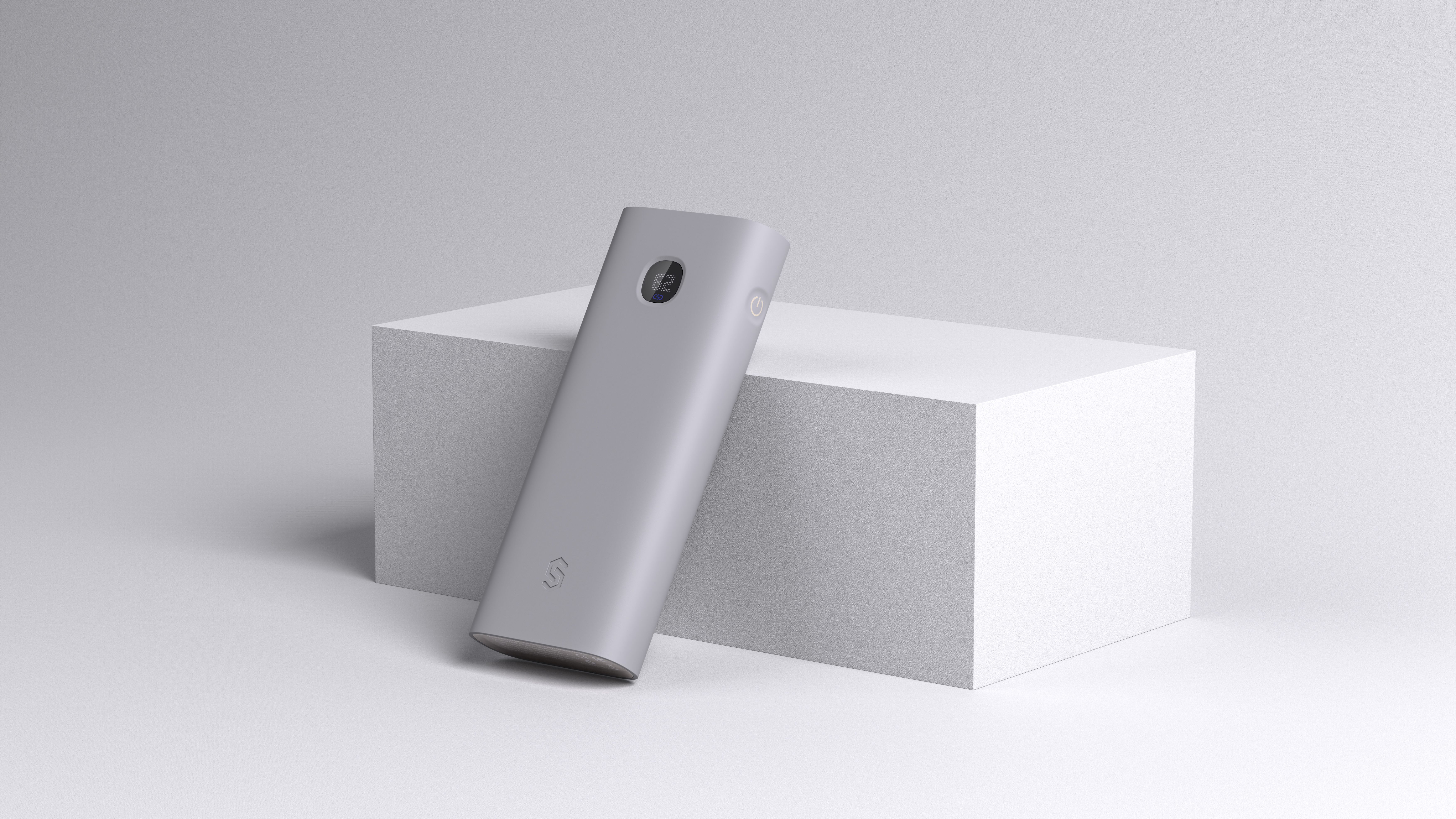 portable source，portable battery，industrial design，Simplicity，electronic product，cmf，Digital display，product design，