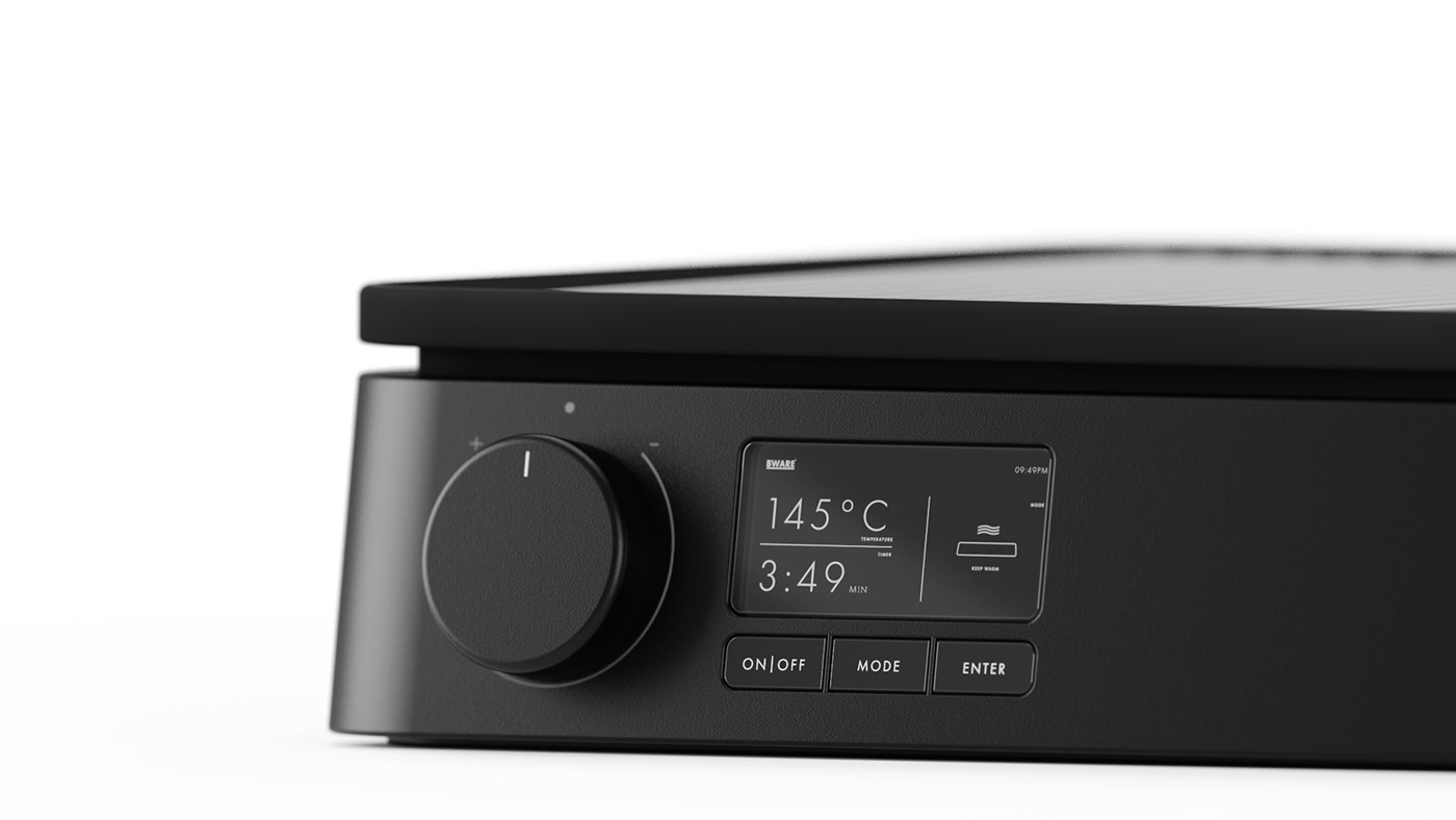 Cooking food，Roast，industrial design，Minimum kitchen，