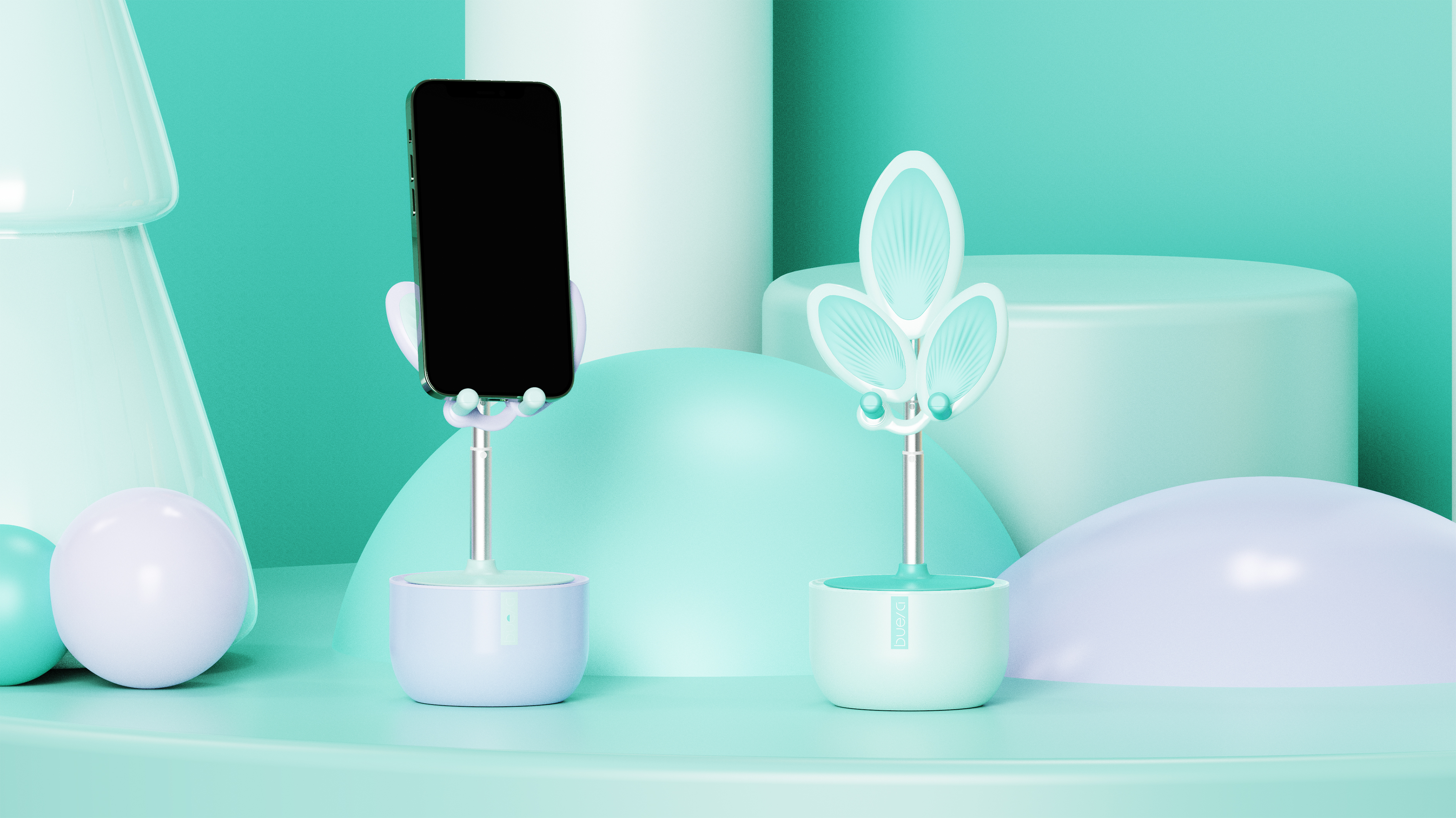 Desktop mobile phone bracket，